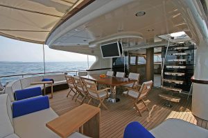 GETAWAY Aft Seating Area