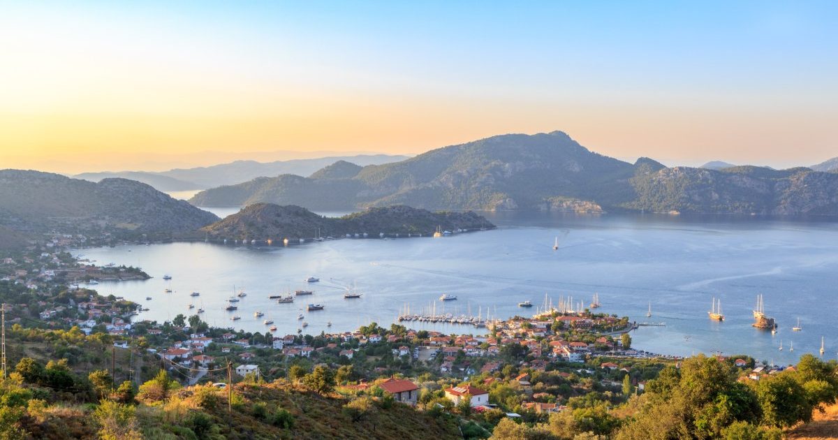 Turkey private cruise route: Marmaris – Bozburun - Greece - Marmaris