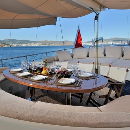 DOLCE MARE Aft Deck