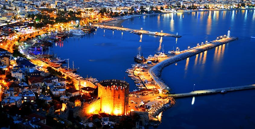 Antalya harbor