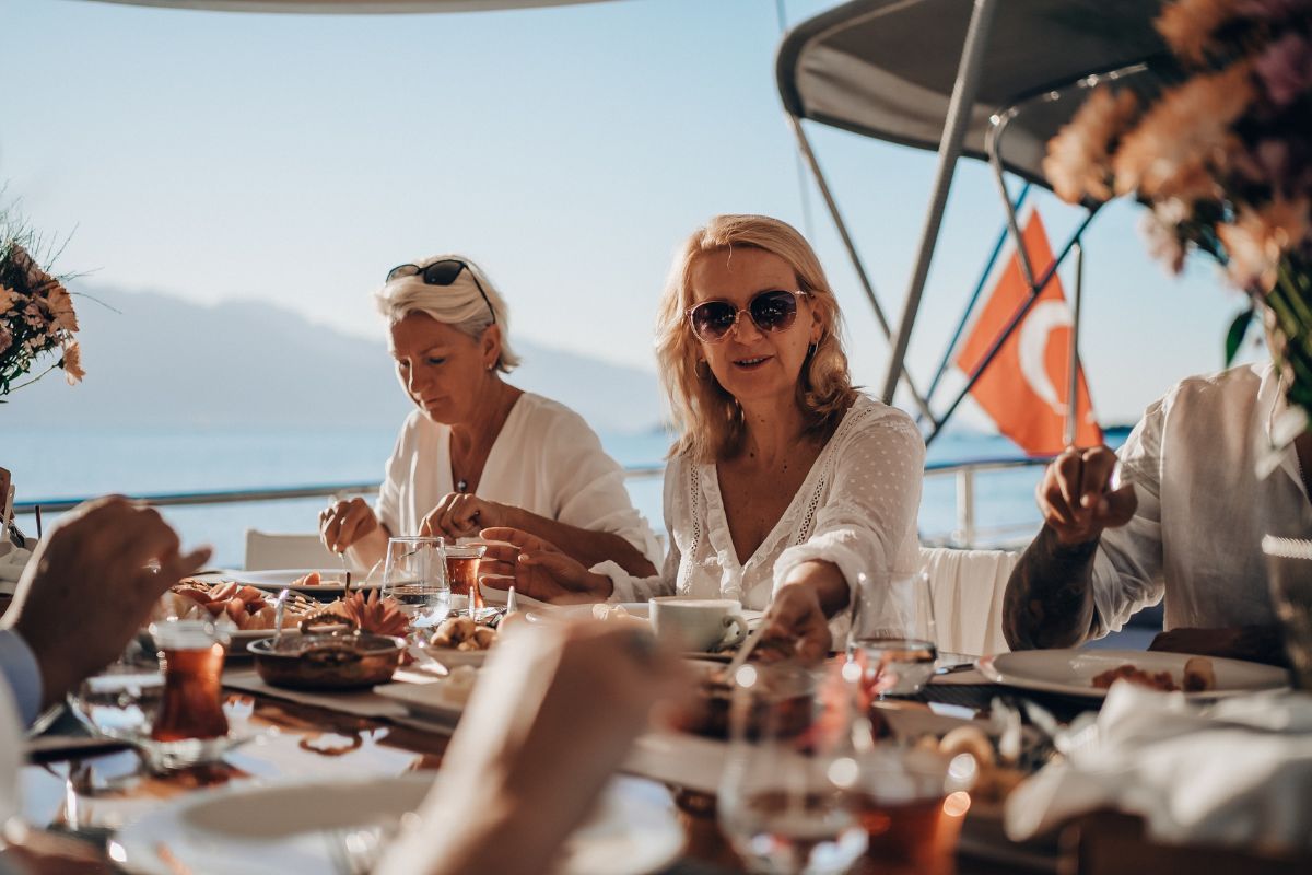 Life on a gulet in Turkey